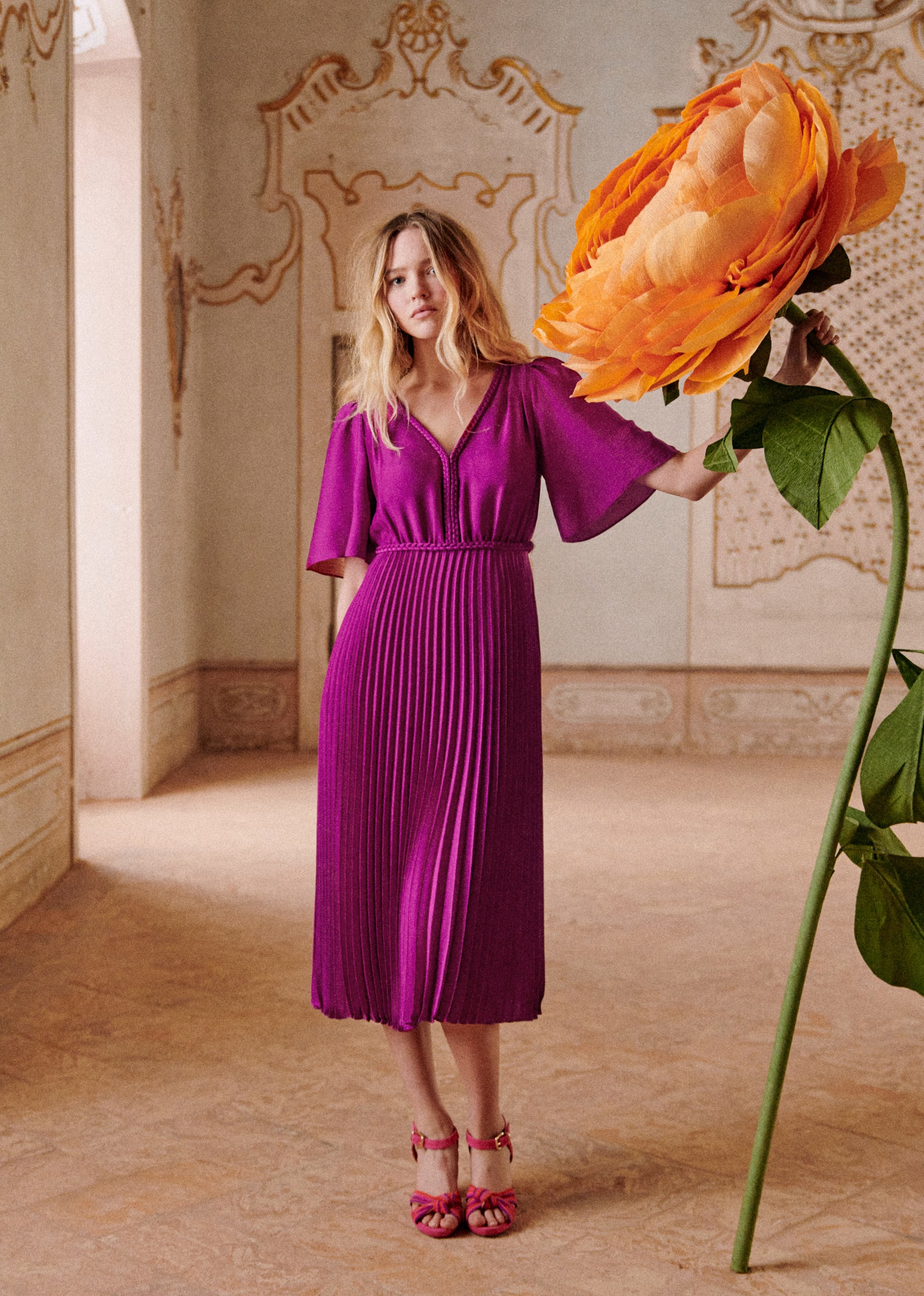 Robe Florencia - Fuchsia - E-SHOP/ROBES 5905196