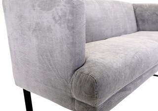 Sofa 2-Sitzer CIRI grau