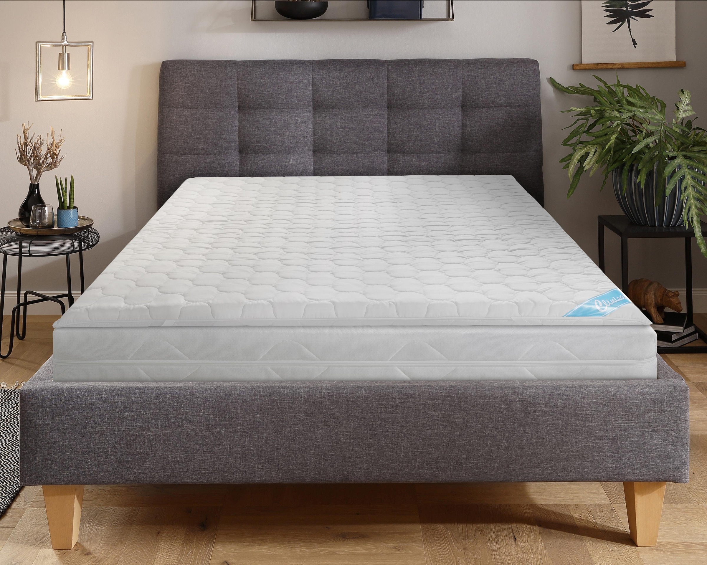 fan Topper »Komfortschaum, Clinisan Punktoflex Plus« Topper in verschiedenen Grössen, druckentlastender Topper