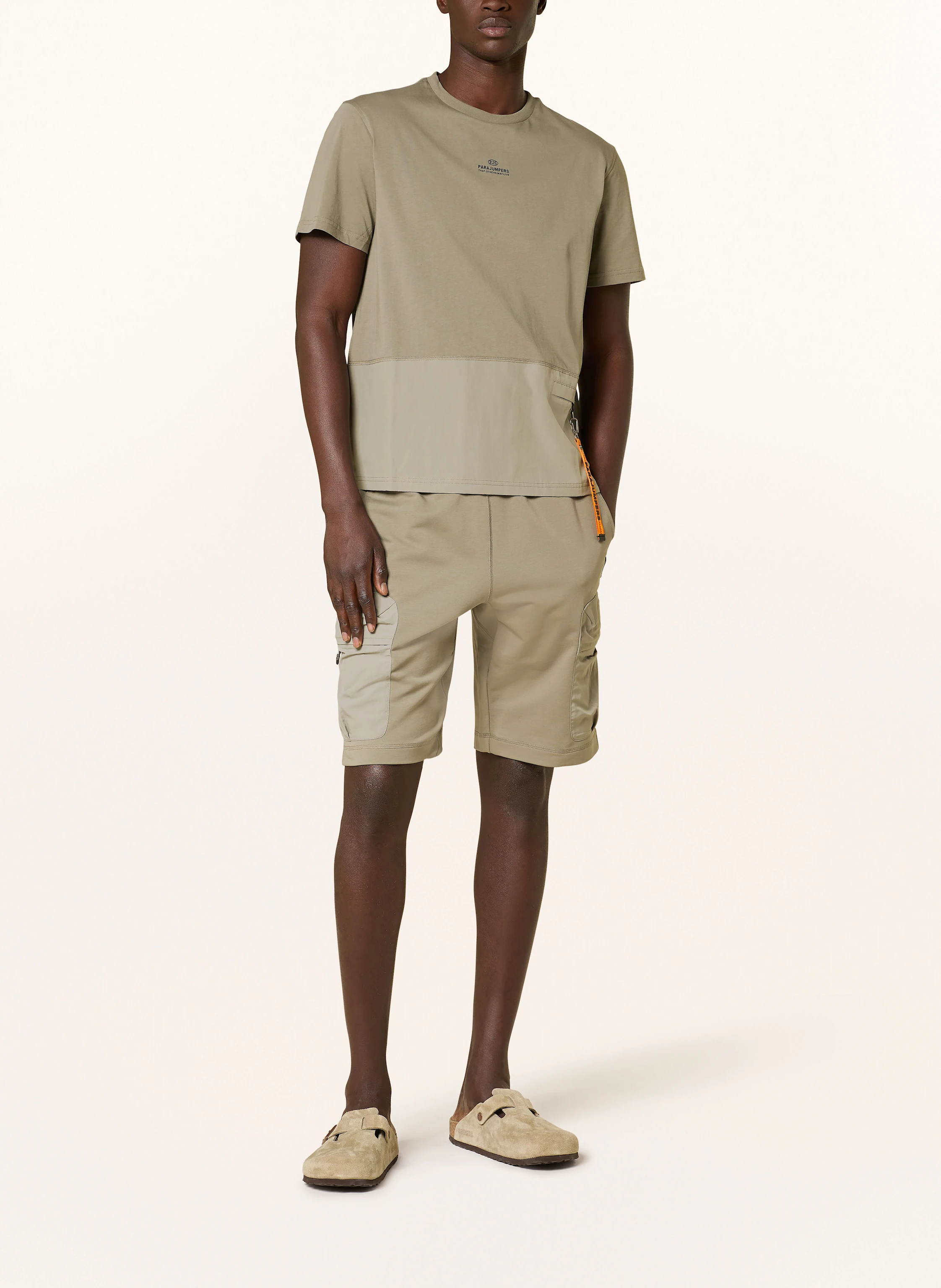 PARAJUMPERS T-Shirt CLINT im Materialmix