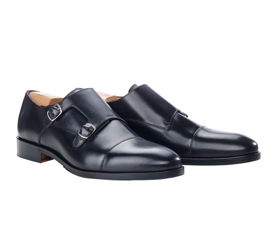 Chaussures cuir homme avec boucle Noir - GREYDALE PATIN