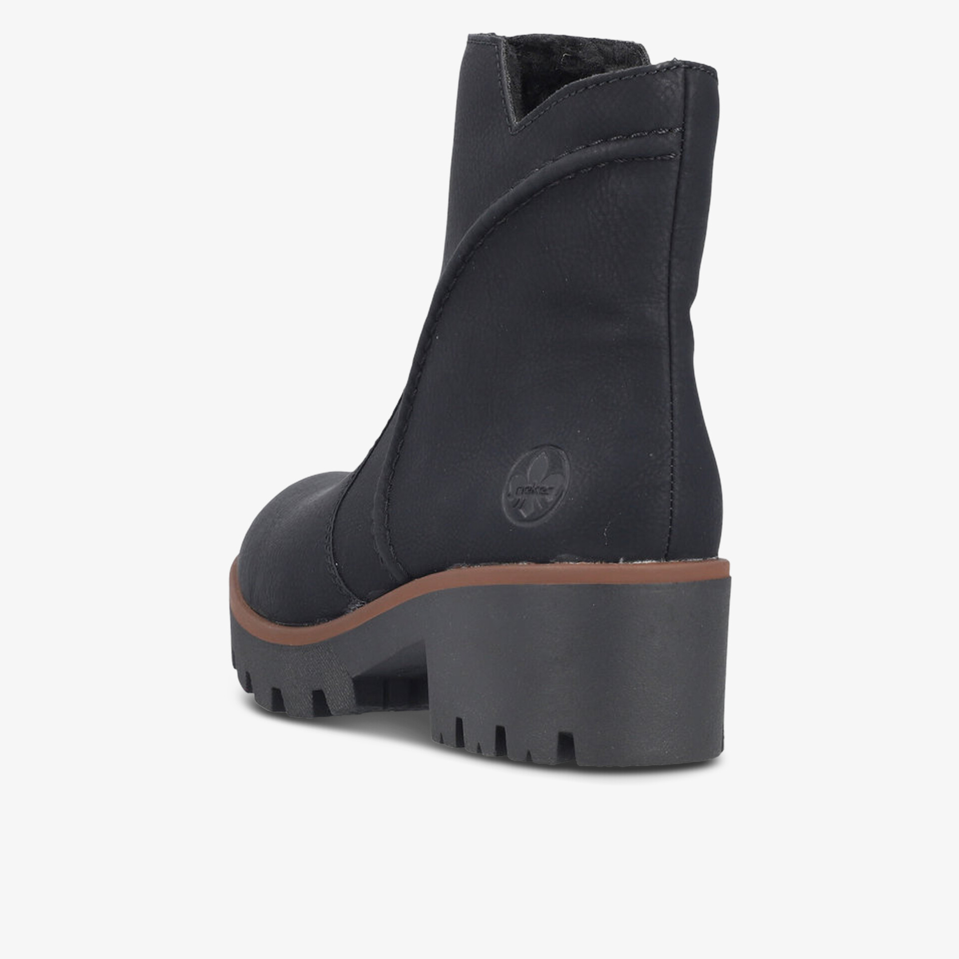 rieker Damen Klassische Stiefeletten schwarz