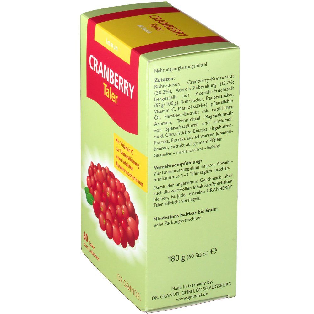 CRANBERRY Taler