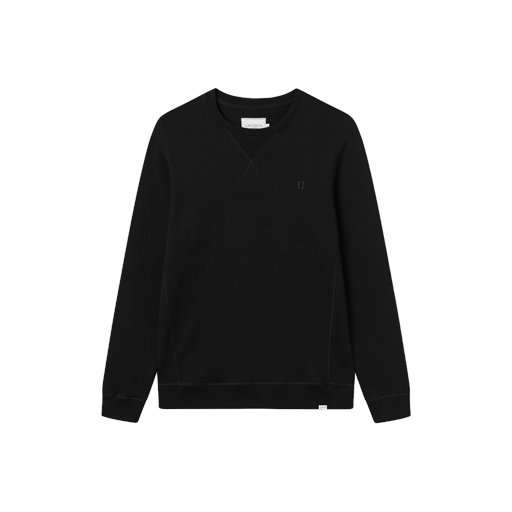 Les Deux Nørregaard Tonal Sweatshirt, Black, XXL