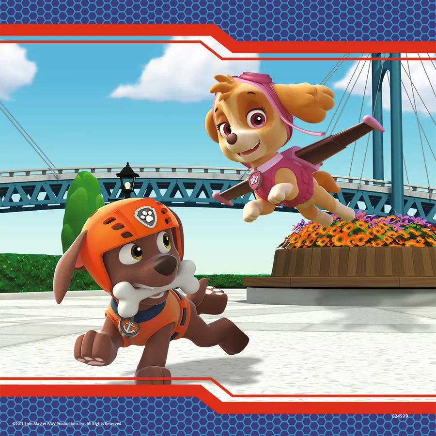 Ravensburger Puzzle 3 x 49 Teile Paw Patrol: Helden mit Fell