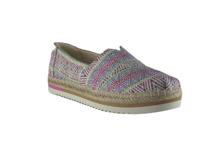 Toms Alpargata Platform Diamond Beige 10019810