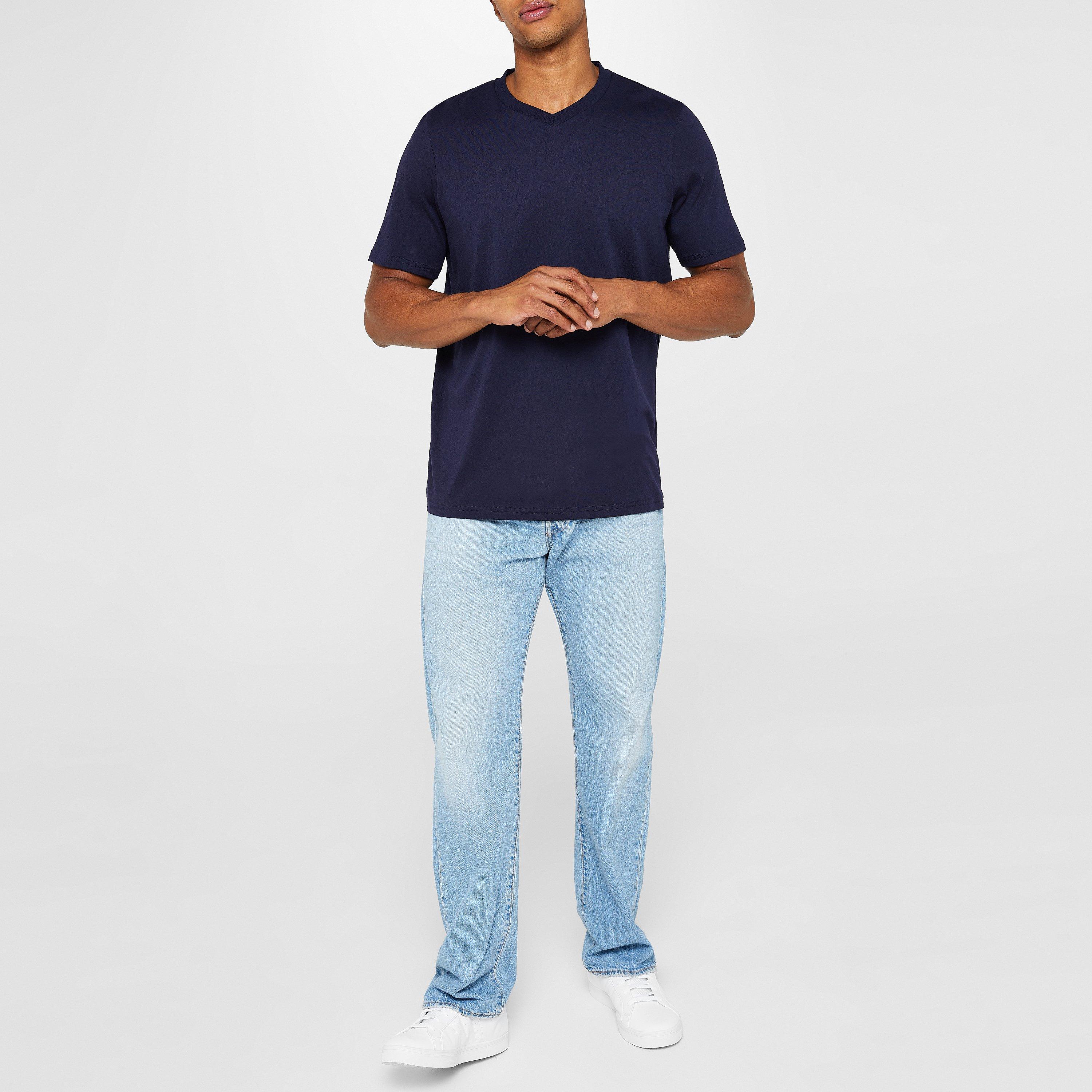 Donnay Three Pack V Neck T Shirt Mens