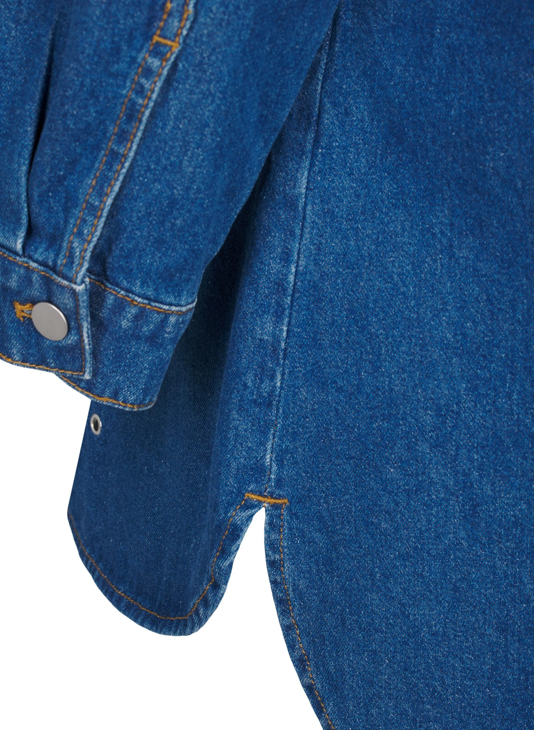 Denim skjorte med eyelets