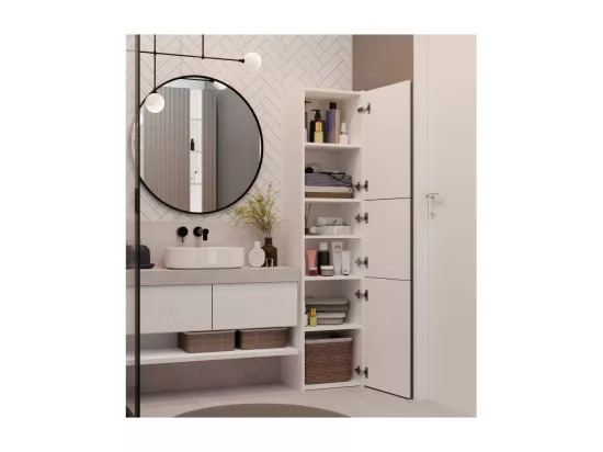 Étagère de salle de bains Sara S43 BLANC