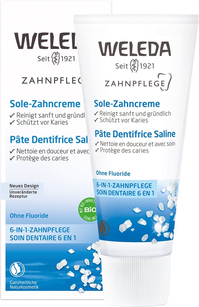Weleda Zahncreme<br>75 ml, Tube, Sole