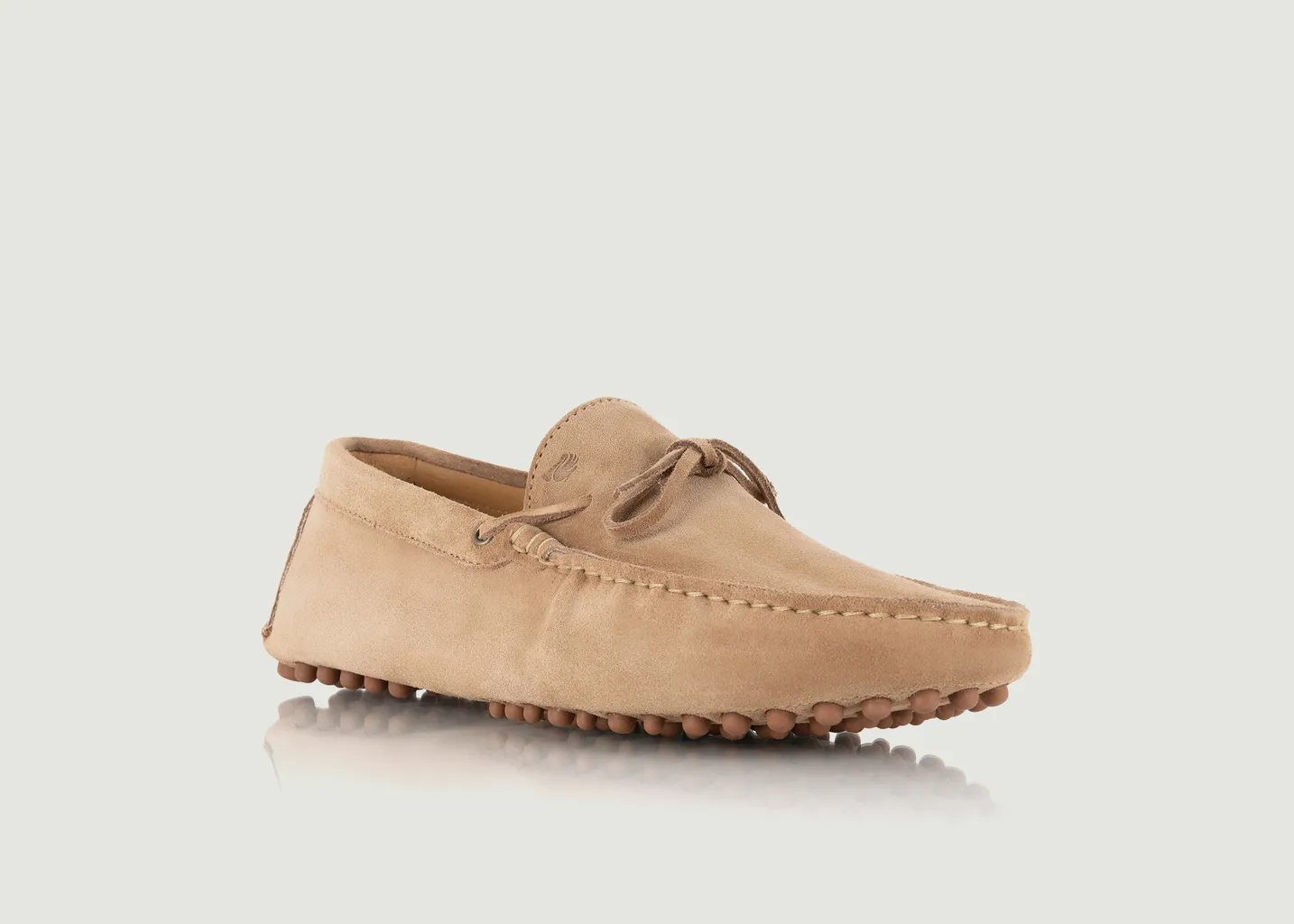 Mocassins en cuir suédé à picots Ayrton Bobbies Paris