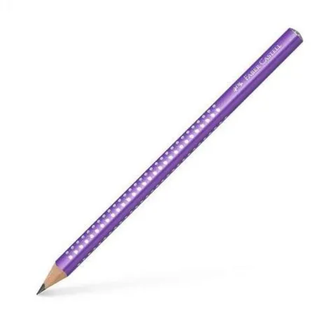 Faber-Castell Bleistift Jumbo Sparkle pearl lila
