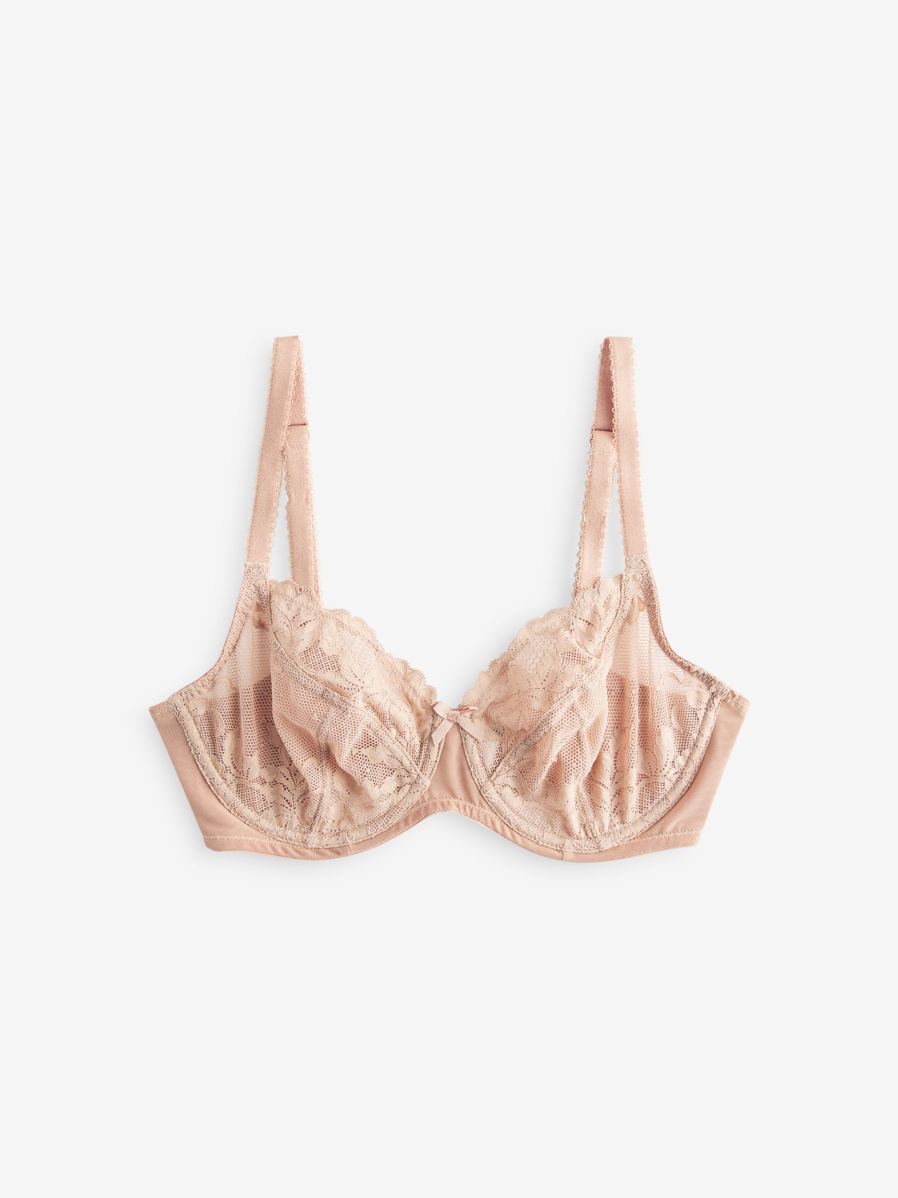 Zwart/praline huidskleur - Verpakking van 2 kanten beha's cup DD+