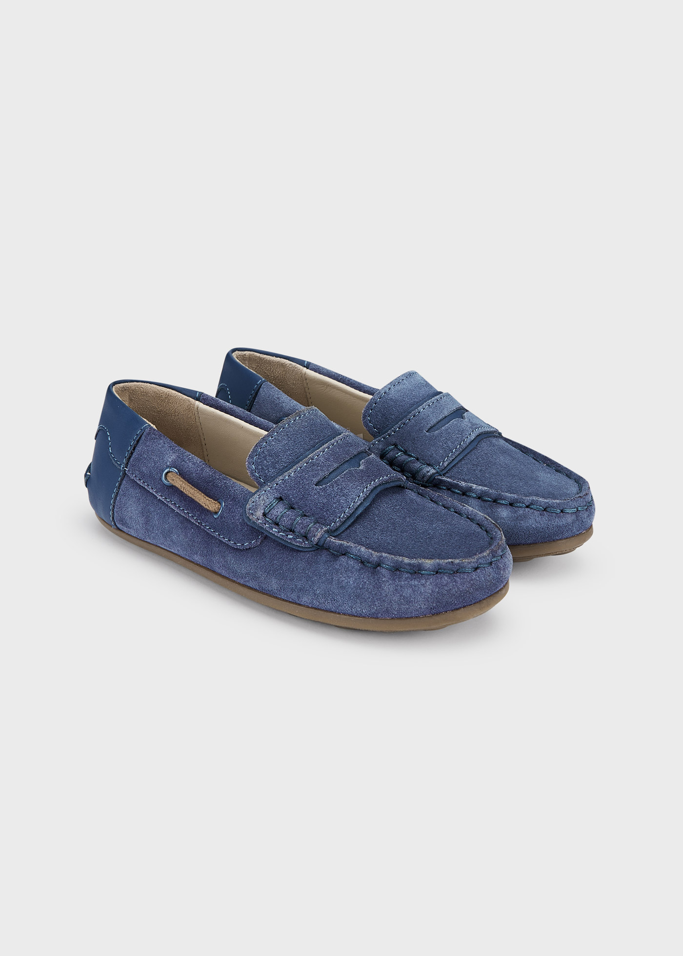 Mocassim de couro para bebê