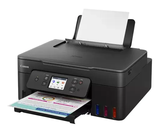 Canon PIXMA G3590 MegaTank - Multifunktionsprinter - farve - blækprinter - kan genopfyldes - Legal (216 x 356 mm)/A4 (210 x 297 mm) (original) - A4/Legal (medie) - op til 11 ipm (udskriver) - 100 ark - USB 2.0, Wi-Fi(ac)