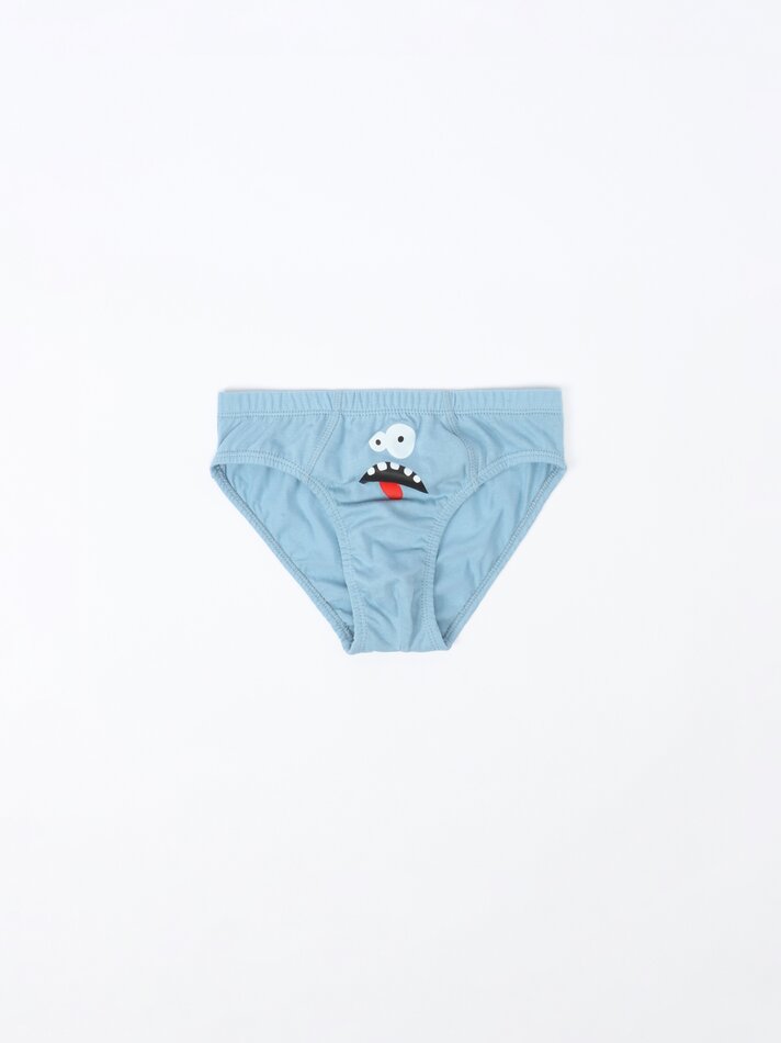 Pacote com 7 cuecas boxer de monstros - Sortidas