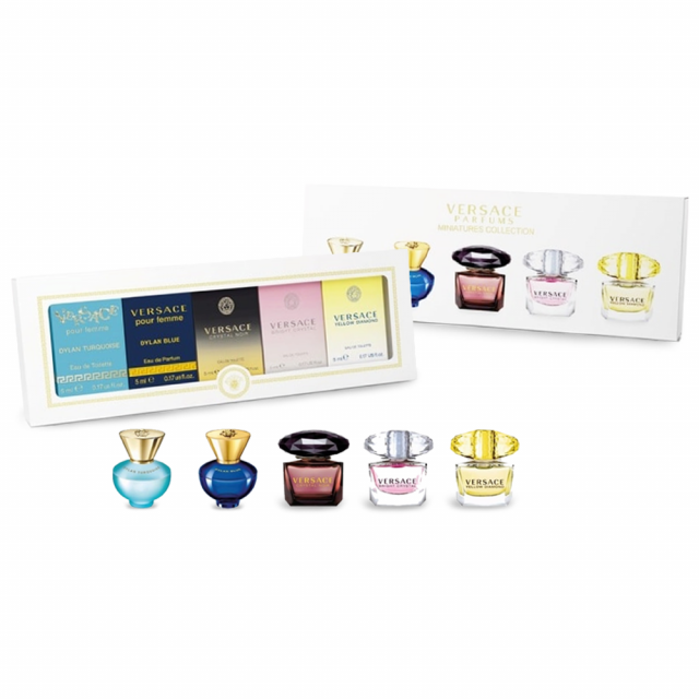 Coffret 5 Miniatures VERSACE