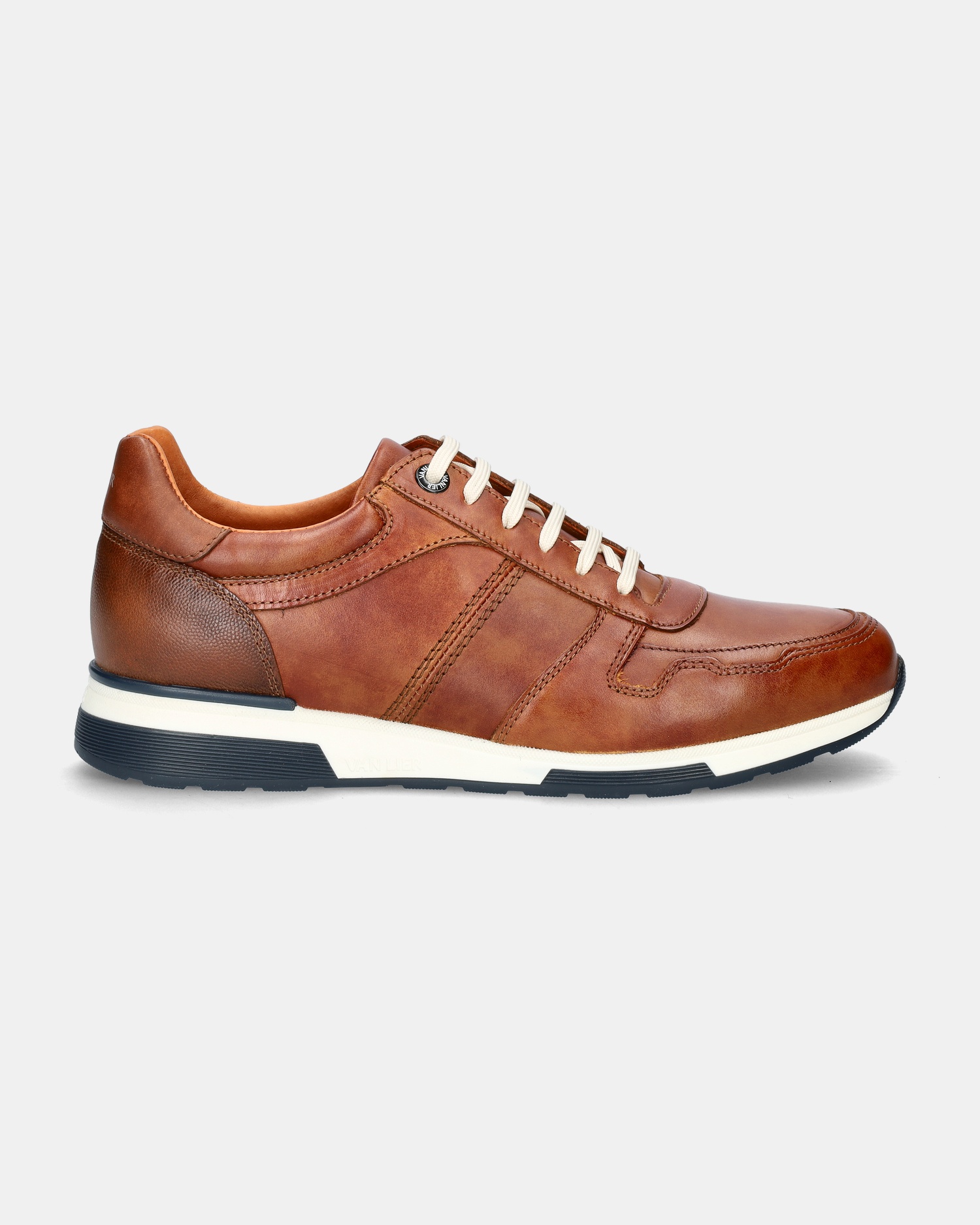 Van Lier Positano Lage sneakers  - cognac