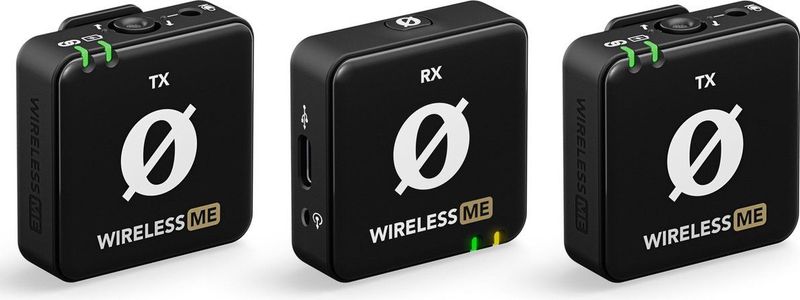 Rode - Wireless ME Dual - Cameramicrofoon - Compacte Zendermodules - Inclusief Ontvangermodule