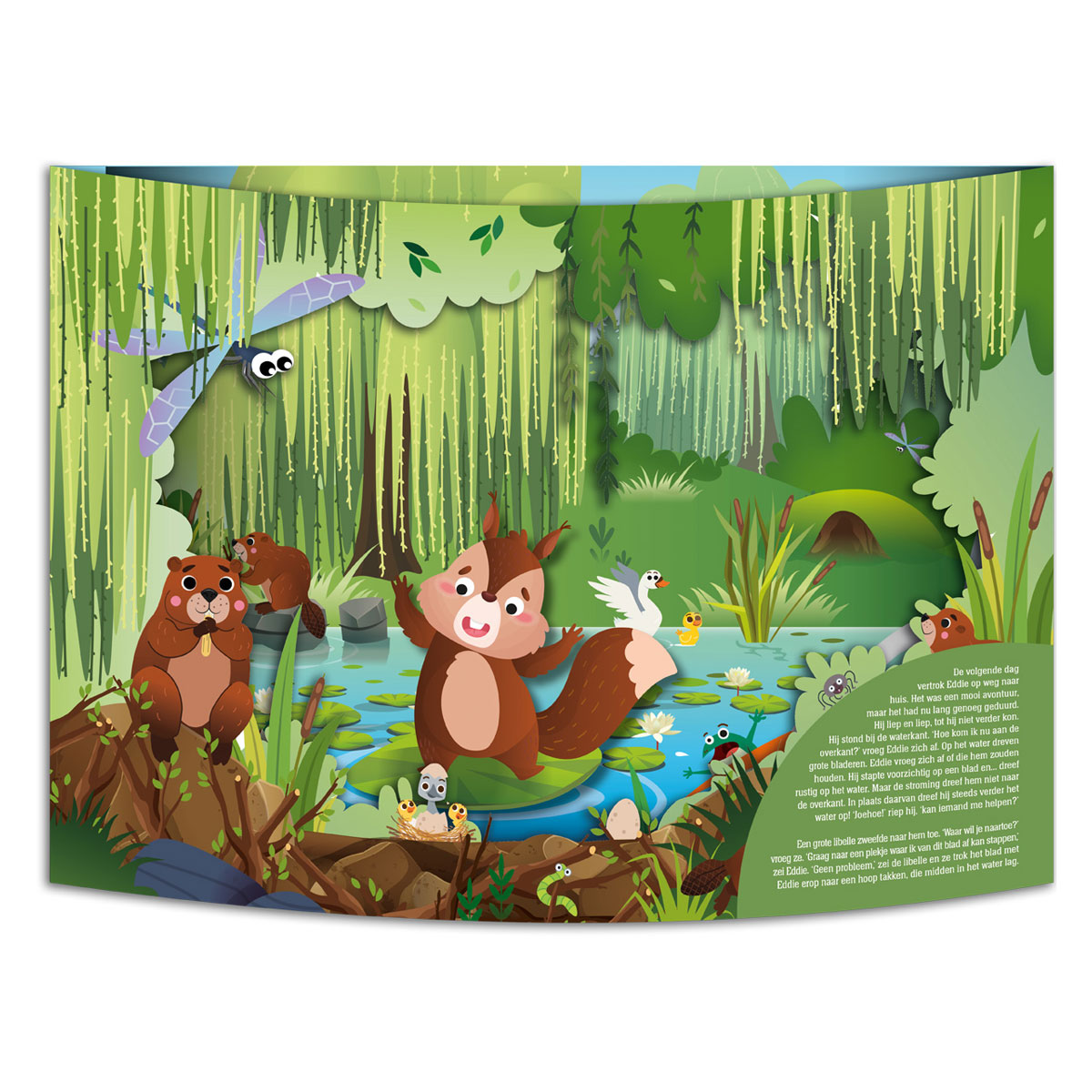 Wondere Wereld Pop-up Boek - Avontuur in het bos