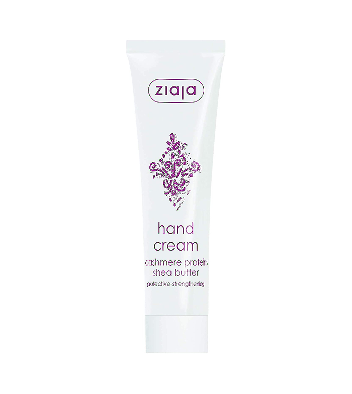 Ziaja - proteínas de creme para as mãos da Caxemira
