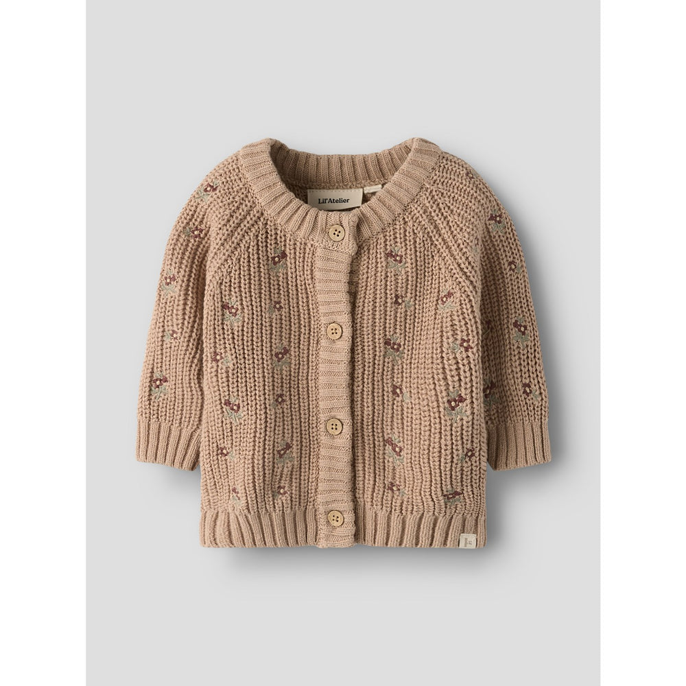Køb Lil'Atelier Roebuck Nbfemlen Emb Ao Ls Strik Card Lil