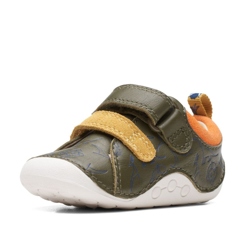 Clarks Clarks Tiny Rex Kaki