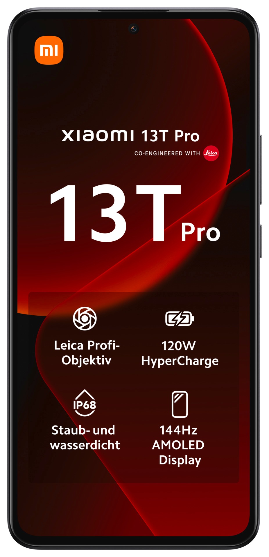 Xiaomi Smartphone »13T Pro mit 12GB RAM + 512GB internem Speicher« Schwarz 16,94 cm (6,67 Zoll) 144 Hz CrystalRes AMOLED Display