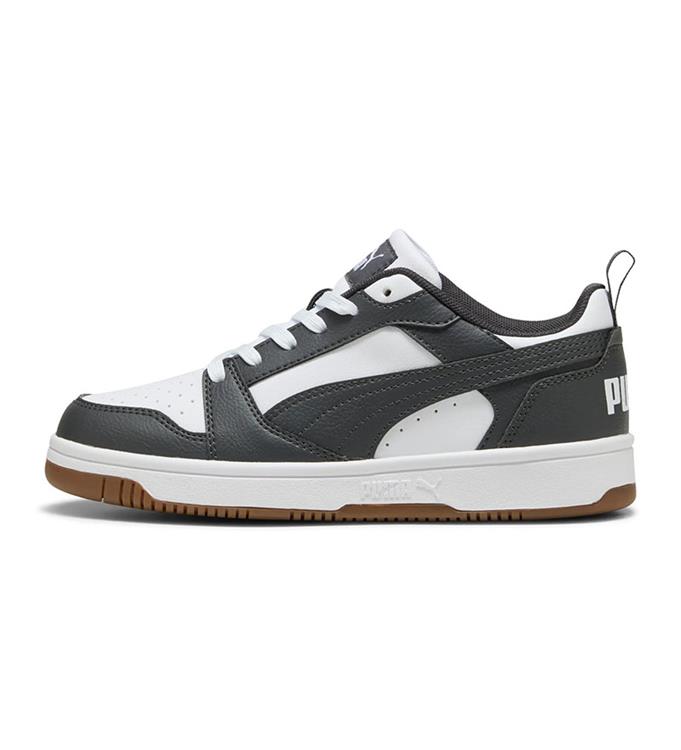 PUMA REBOUND V6 LO JR 393833 PUMA-WHITE-DUSKY-GRAY-GUM