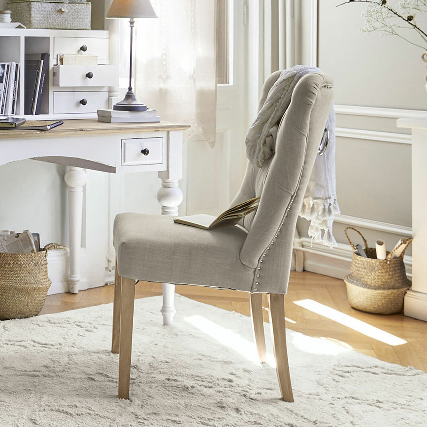 Stuhl Saint-Laurent beige