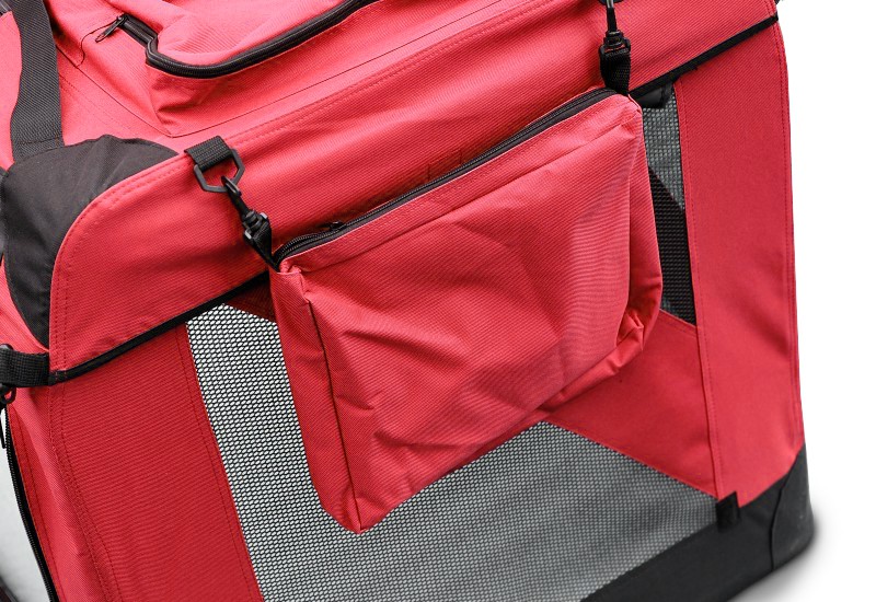 Hundebox faltbar XXL rot