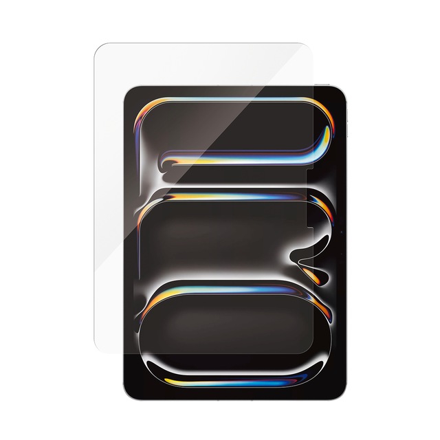 CARE by PanzerGlass Displayschutzglas »Ultra-Wide Fit Screen Protector« für Apple iPad Pro 11 (2024 - 2025) Displayschutzfolie, Schutzfolie, Bildschirmschutz, kratz- & stossfest