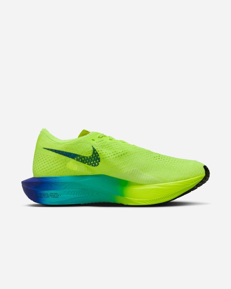 Chaussures de running Nike ZoomX Vaporfly Next% 3 Jaune Fluo pour homme