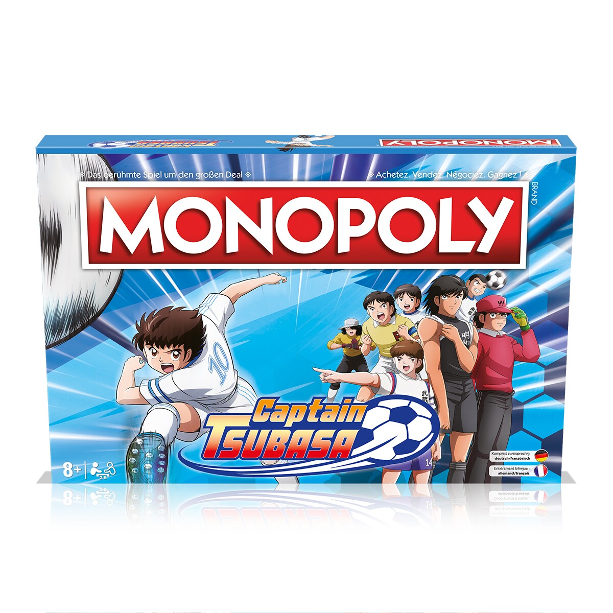 Monopoly - Captain Tsubasa (deutsch/französisch) Brettspiel Gesellschaftsspiel