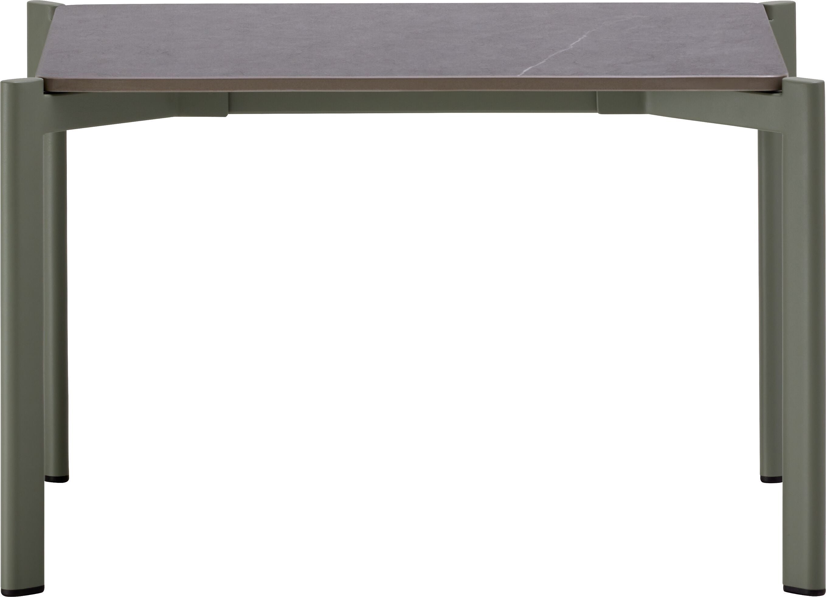 SAMOA Loungetisch - Grau / B: 66.0 cm x T: 56.0 cm x H: 40.0 cm