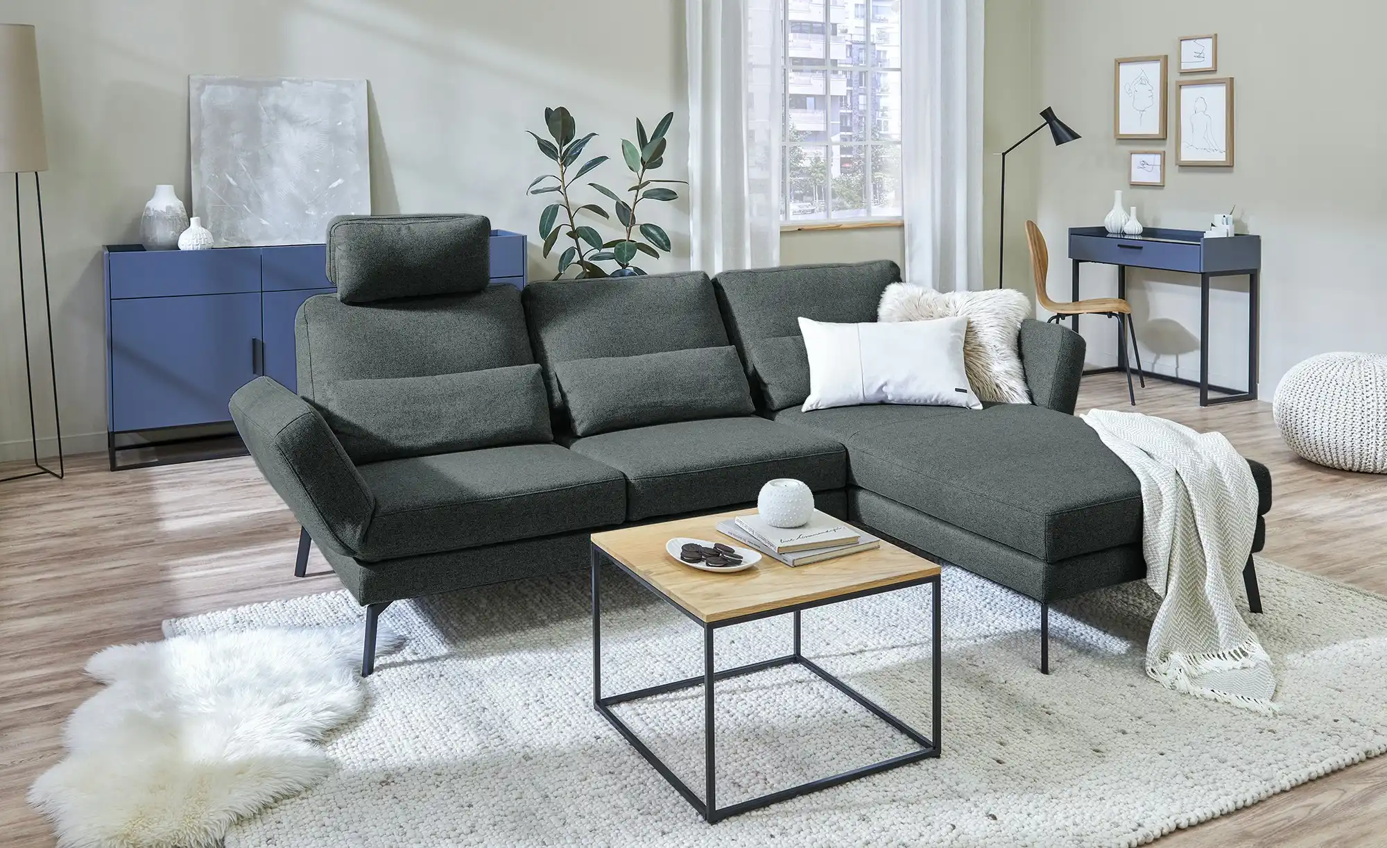 Jette Home Ecksofa mit Funktion Twister