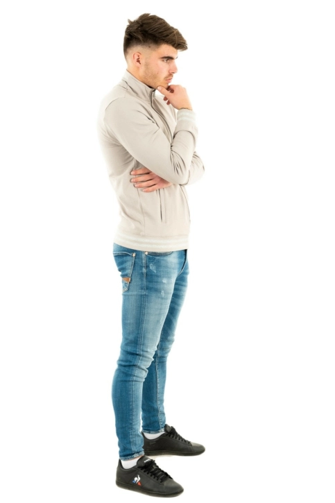 sweat guess jeans al truck g9m0 dolphin grey
