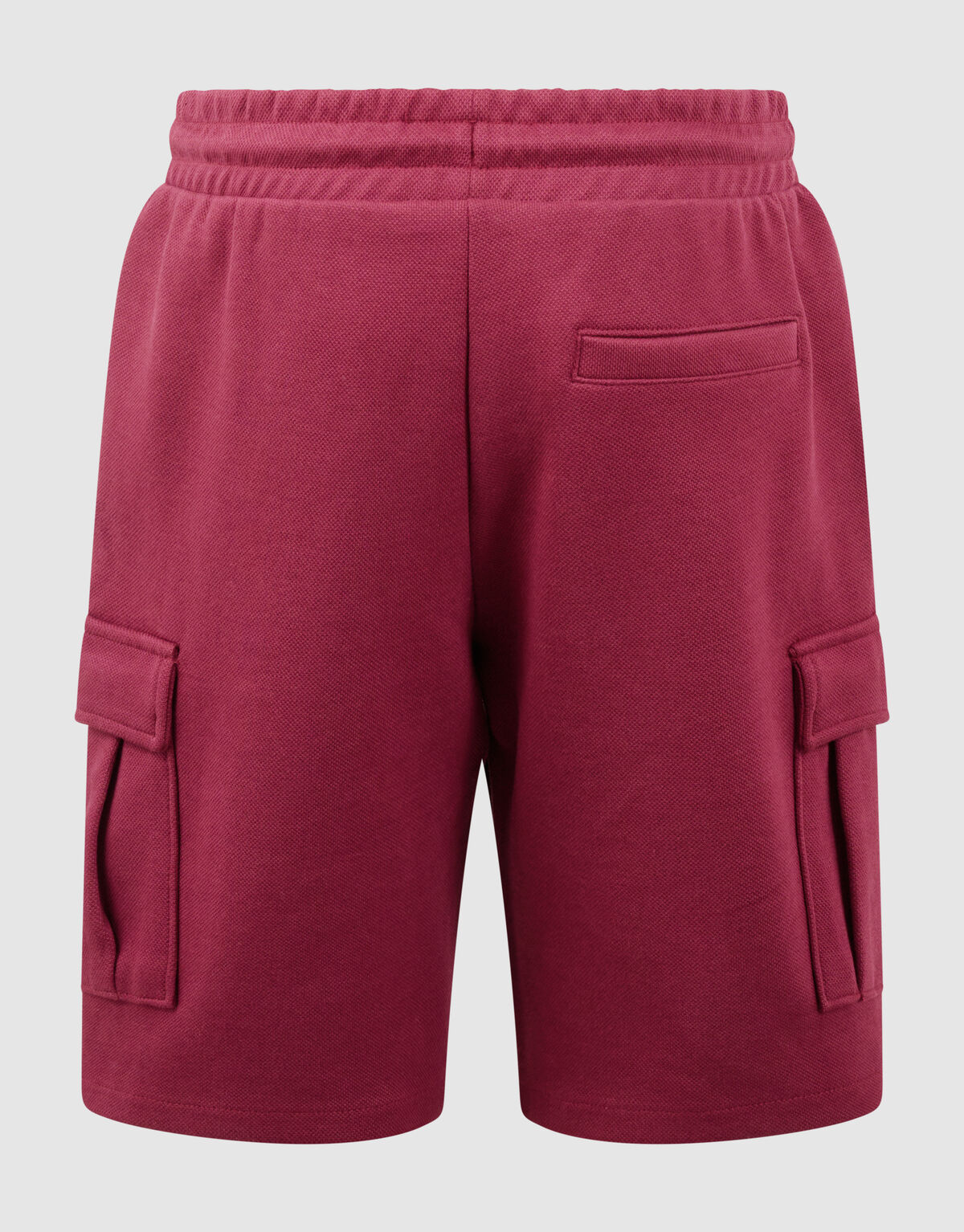 Cargo Pique Short Donkerrood