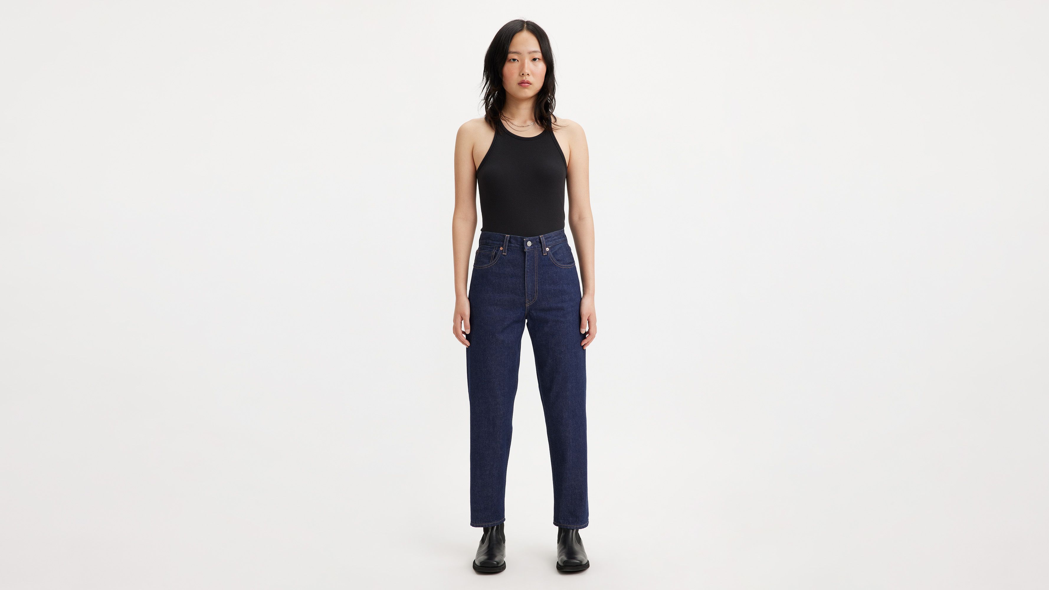 Jean Levi's® Column - Moj Column Dark Rinse - Bleu