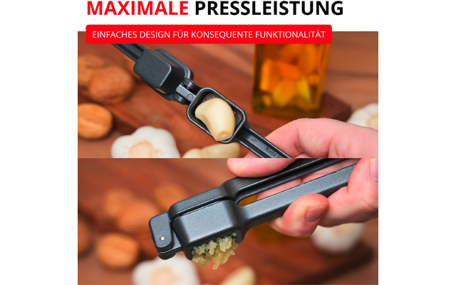 Westmark Biopress Knoblauchpresse Black Edition