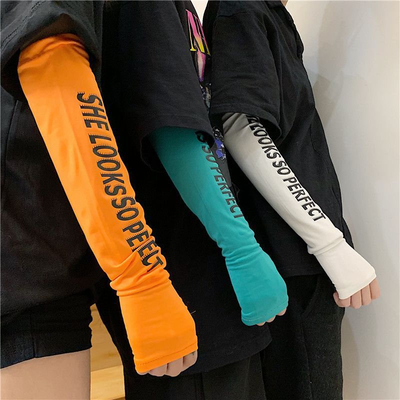Porstina - Belettering Zonwerende Arm Mouwen