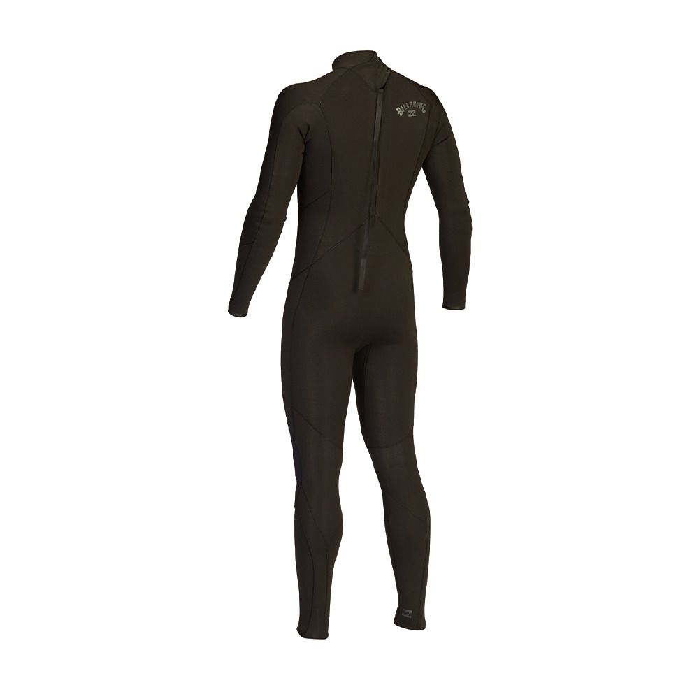 Billabong ABSOLUTE BACK ZIP - Combinaison intégrale 3/2mm Homme black hash