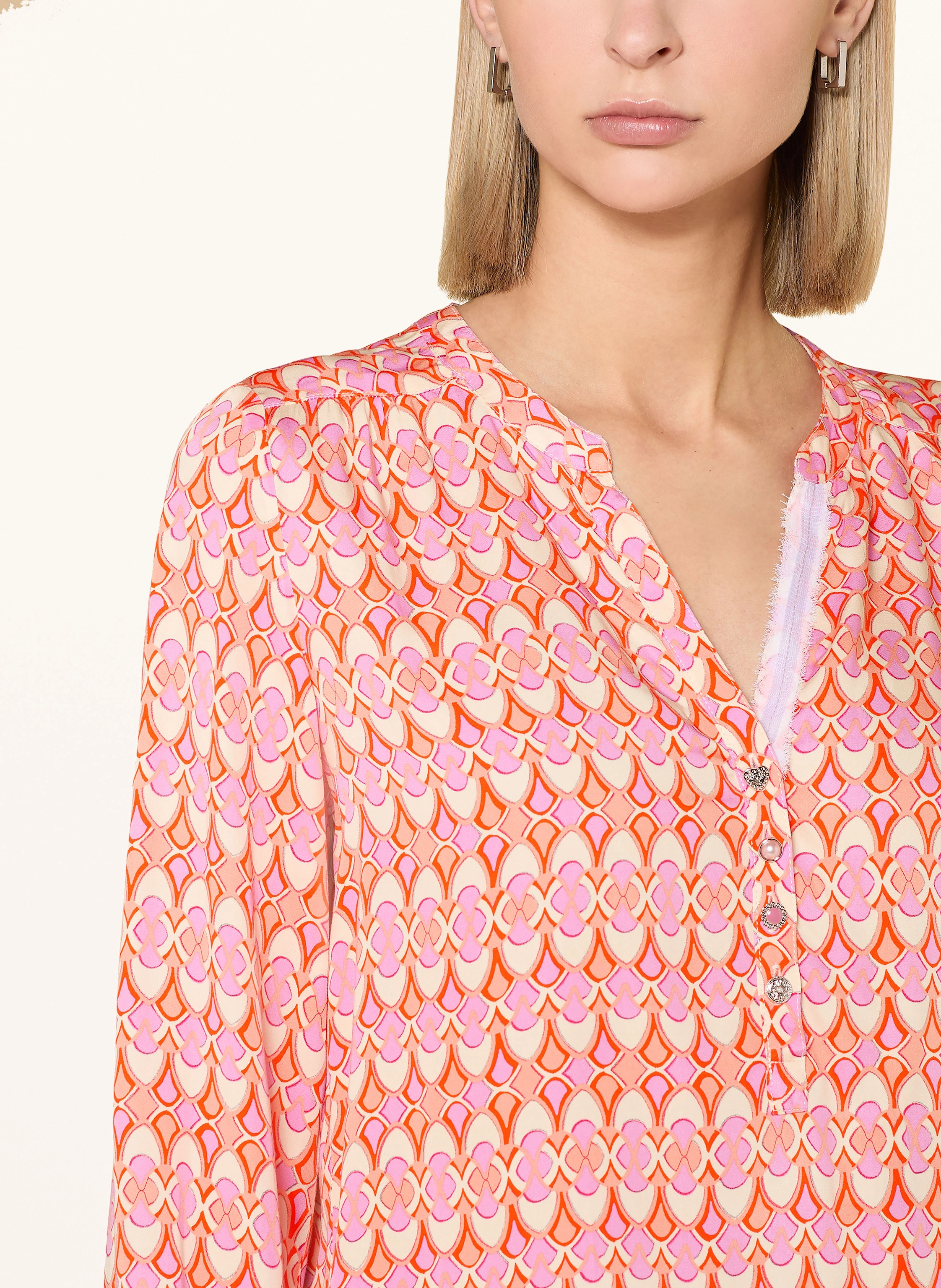 CARTOON Blusenshirt mit Schmucksteinen