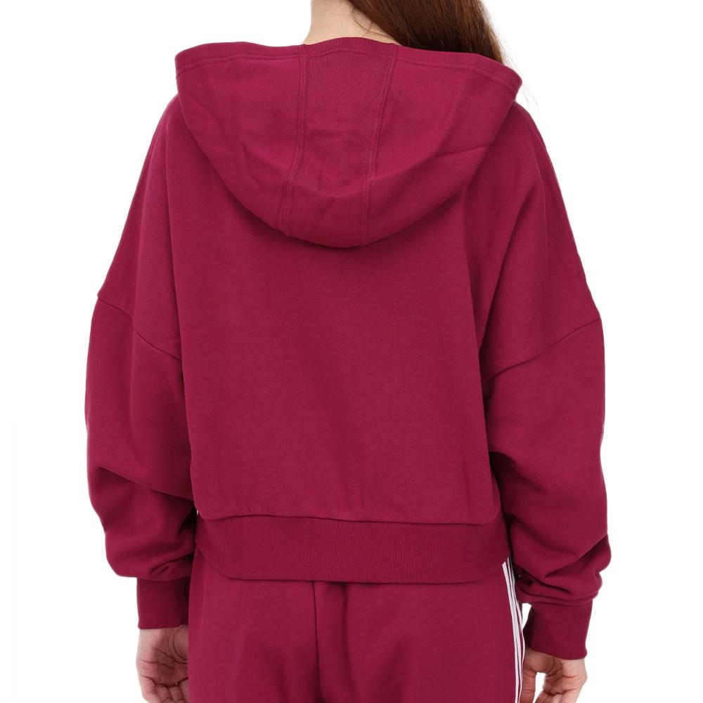 Adidas Sweat Zippé Rose Femme Adidas Hoodie