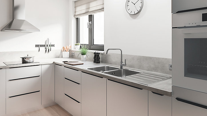Mitigeur de cuisine Grohe Start Bec U chromé