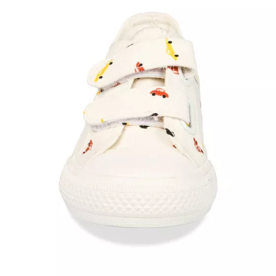 Baskets BLANC CHARLIE & FRIENDS