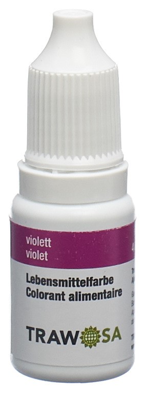 TRAWOSA Lebensmittelfarbstoff<br>10 ml, violett