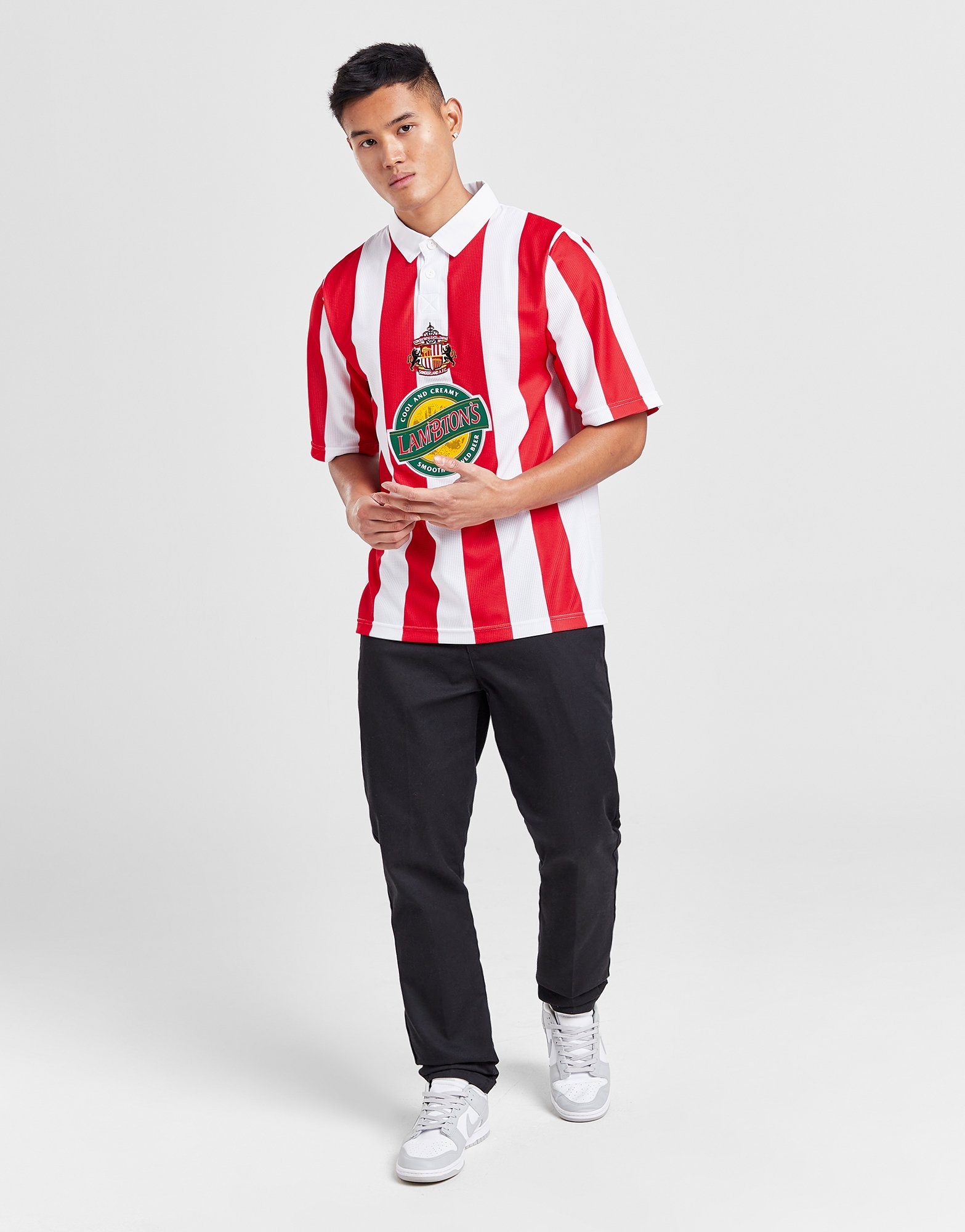 Score Draw Maillot Domicile Rétro Sunderland AFC '99 Homme