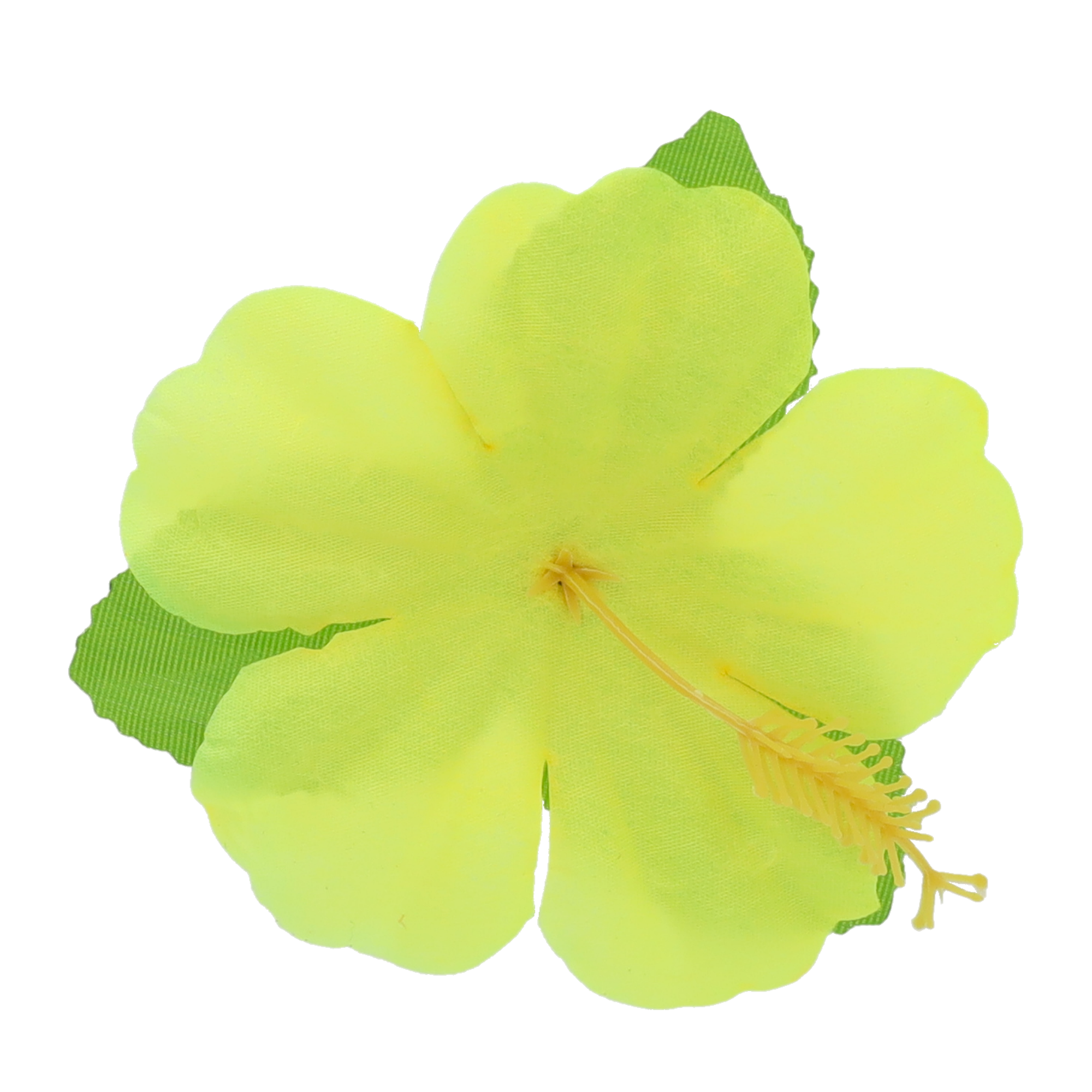 (24er Set) Hawaii Kunstblumen Sommer Party Tisch Deko Hibiskus Blüten - Bunt
