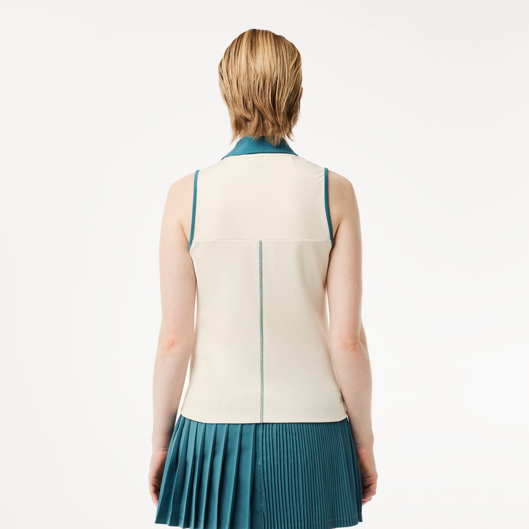 Ultra-Dry Tennis Poloshirt Kurze Ärmel - Weiss - Lacoste - Damen
